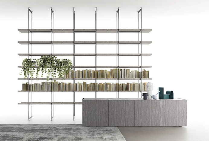 Segni Living Collection as a Modular Architecture for Living Area - InteriorZine