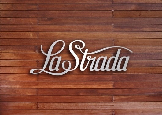campsite | la strada identity #signage #logotype
