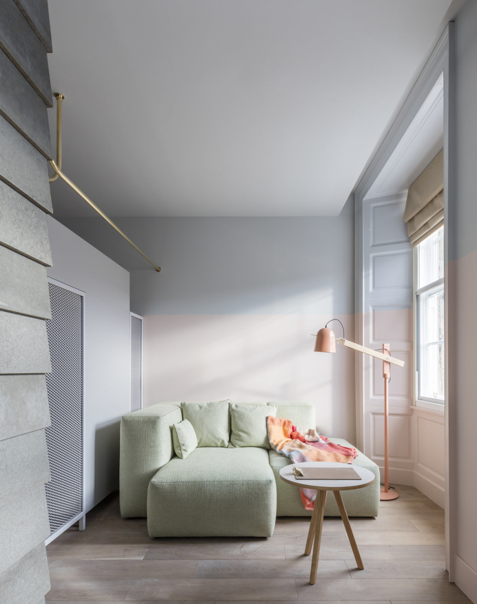 Eden Locke Edinburgh is a minimalist hotel located in Edinburgh, Scotland, designed by Grzywinski+Pons