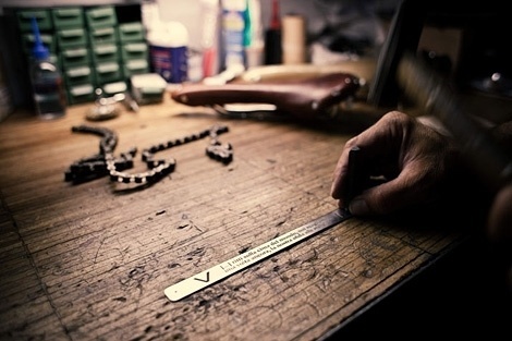 Italia Veloce | iainclaridge.net #metal #stamp #plate