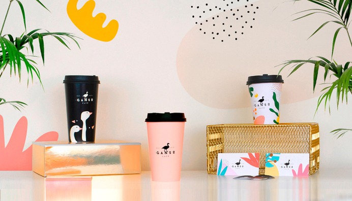 GANSO CAFE on Behance