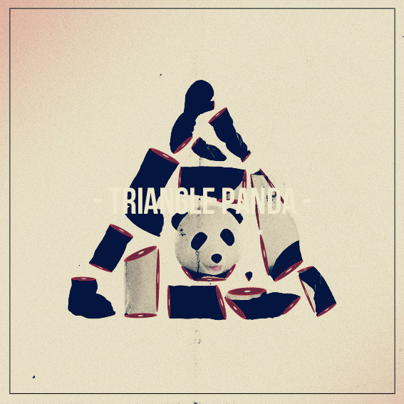 Panda Bear on Behance #panda #print #shapes #poster #bear #collage