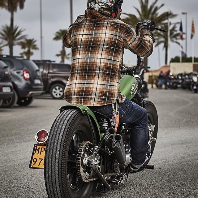 Whatever, Let's Ride!!#BobberLife Rider Profile @migpinphoto #KustomLifestyle Bobber Chopper Harley Davidson Motorcycle Lifestyle Custom Cul