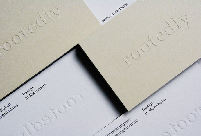 Rootedly by Studio Britz #graphic design #stationary #print