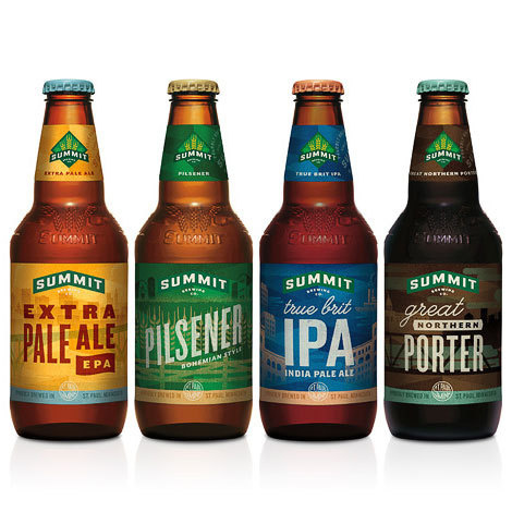 Summit Brewing Bottles #packaging #beer