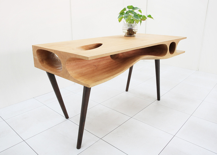 CATable by Hao Ruan offers a work surface for cats and their owners #table
