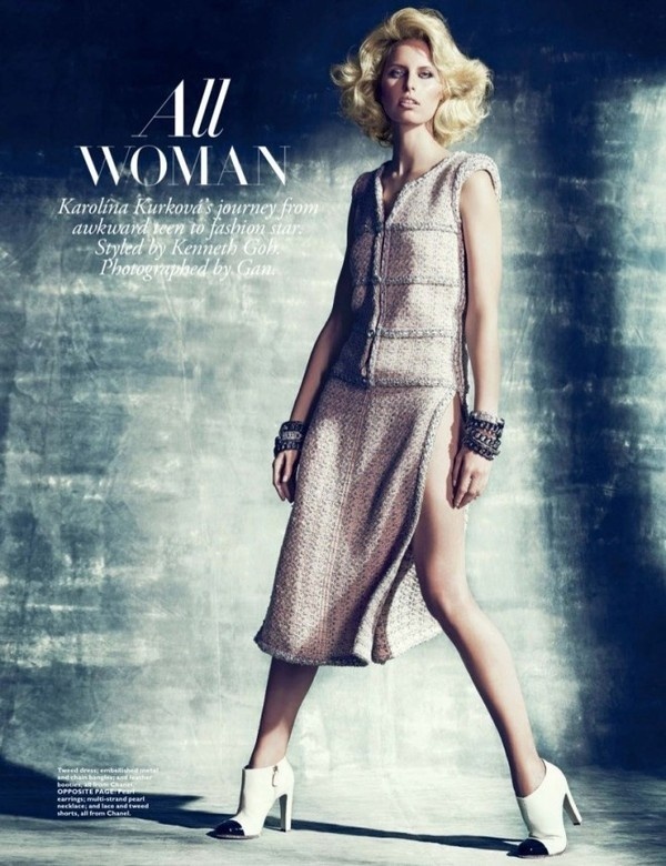 Karolina Kurkova by Gan #fashion #photography #inspiration
