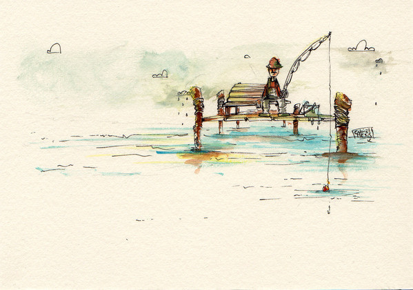 MEMORIAS DE BANQUITOS... #illustration #art