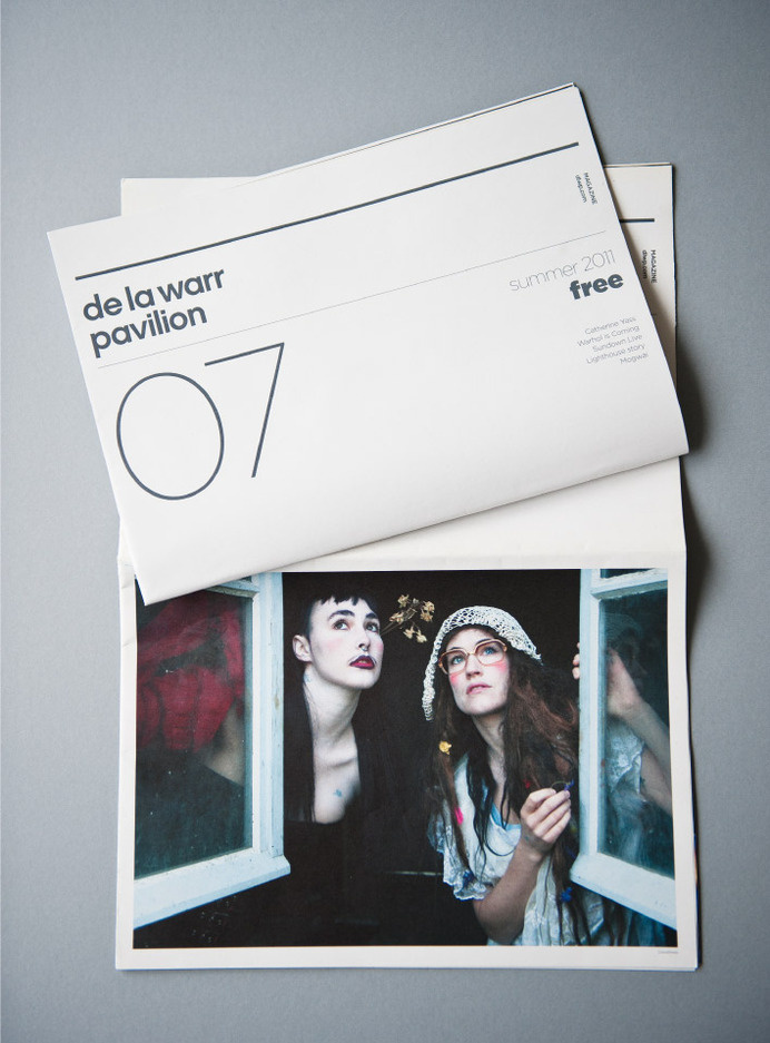 http://www.airdesign.co.uk/work/de-la-warr-pavilion/ #poster #print #minimal #branding