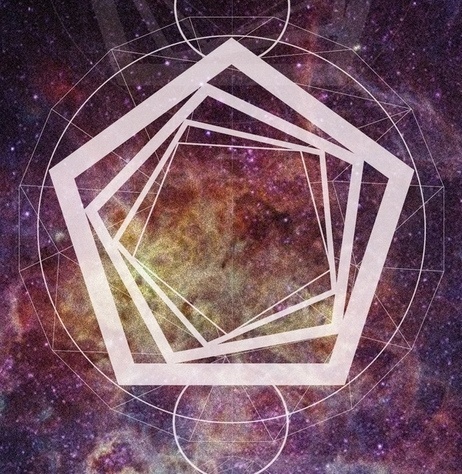 IX - Nine on the Behance Network #illustration #geometry #space
