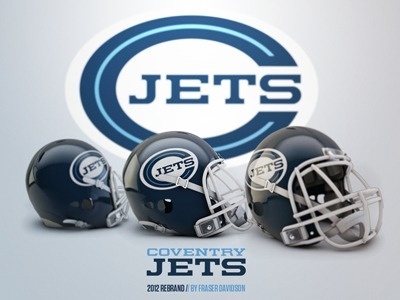 Dribbble - Coventry Jets Rebrand by Fraser Davidson #sport #branding #design #jets #logo #football