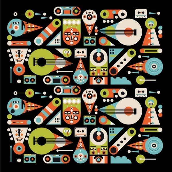 Argijale Illustration / Work / Spirit Music Festival #flat #argijale #illustration