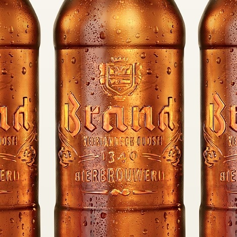 Brand Bier Bottles #packaging #beer #label #bottle
