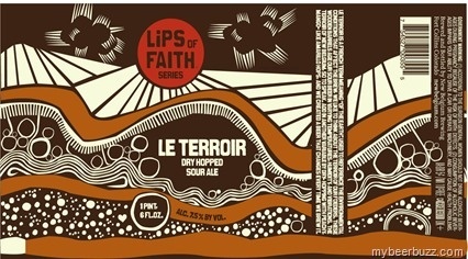 New-Belgium-Lips-LeTerrior.jpg 426×236 pixels #beer #label #belgium #brown #drawn #hand #new