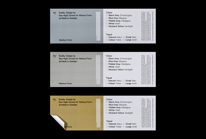 Markus Form by Lundgren+Lindqvist #graphic design #print