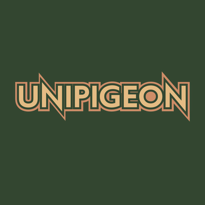 logo Unipigeon - Matt Terrell #unipigeon #band #brooklyn #logo