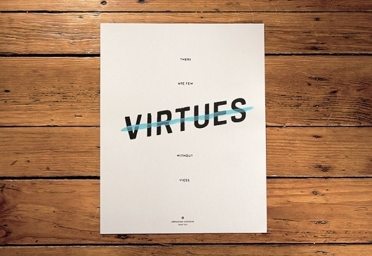 Everything in Excess - The Portfolio of Ryan Johnson #print #screenprint #quotes #poster #typography