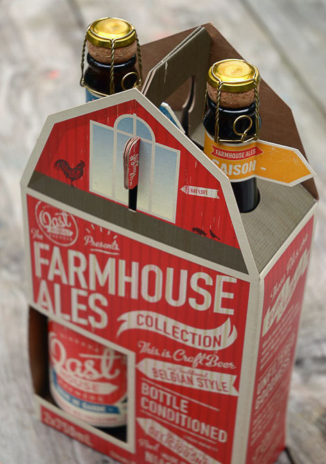Oast House 2 Pack #packaging #beer #label #bottle