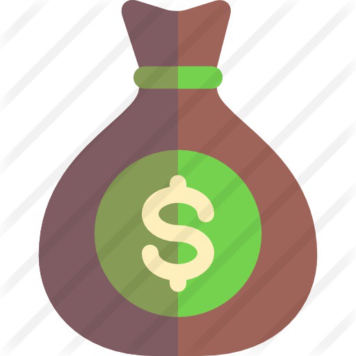 See more icon inspiration related to money, bank, money bag, business, currency, banking and dollar symbol on Flaticon.