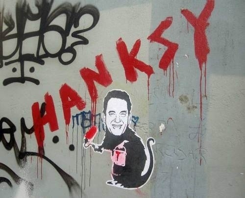 LauraJul | Today. This very moment! #banksy