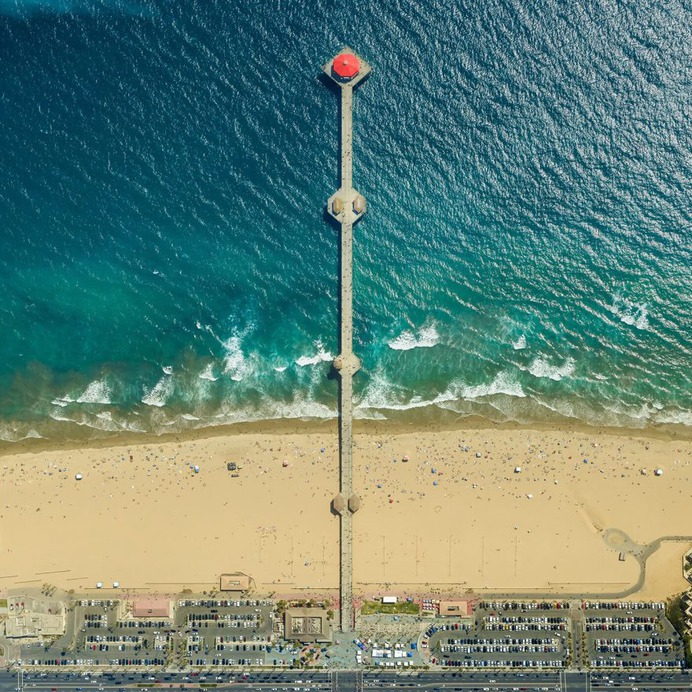 Piers of Southern California: Aerial Photography by Mitchell Rouse