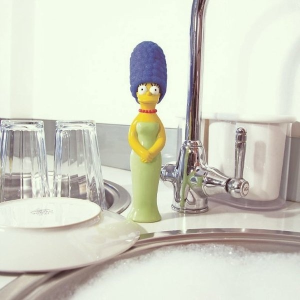 The Simpsons Marge Washing Up Brush #kitchen #gadget #home #brush