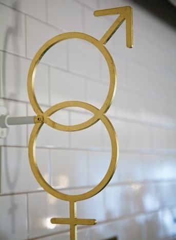 Nopi washroom wayfinding (by here design)
