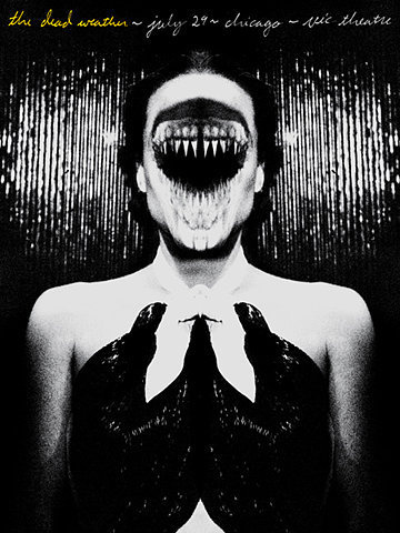 GigPosters.com Dead Weather, The #photography #dark #shark #figurative