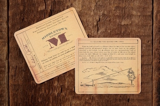 Middletown Lumber Â //Â Projekt, Inc.Â //Â Philadelphia #wood #print #branding