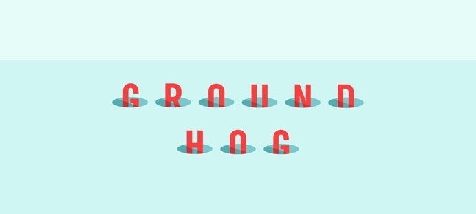 Kaldor | Groundhog #ground #vector #project #word #design #hog #illustration #type