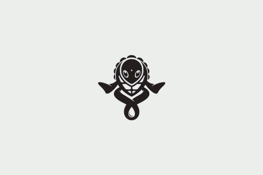 David Iglesias #mark #black #drop #identity #logo #turtle