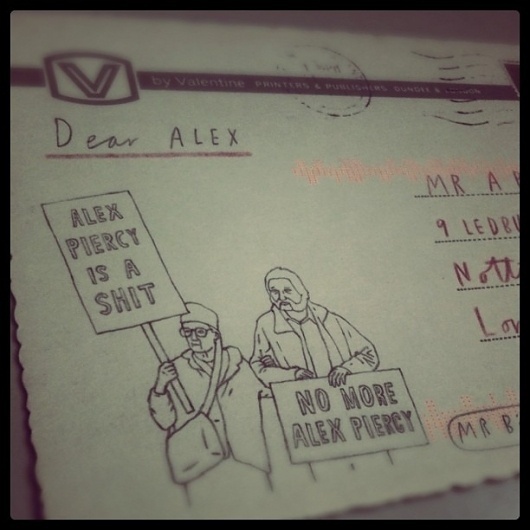 All sizes | My hate mail arrived from @Mr_Bingo today, it's fucking brilliant! | Flickr - Photo Sharing! #illustration #bingo #mr