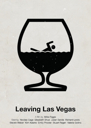 Merde! - stanpolito: 'Leaving Las Vegas' pictogram movie... #design #graphic