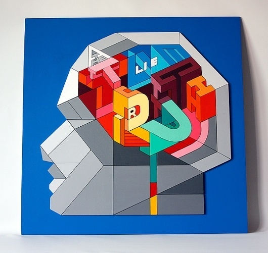 Aske, Sicksystems / Truth and Lie, Personal work #bright #sicksystems #color #geometric #wood #aske