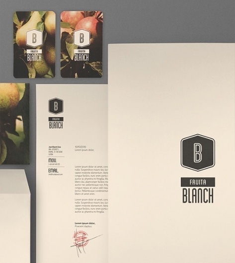 Fruita Blanch : Lovely Stationery . Curating the very best of stationery design #stationary #typography