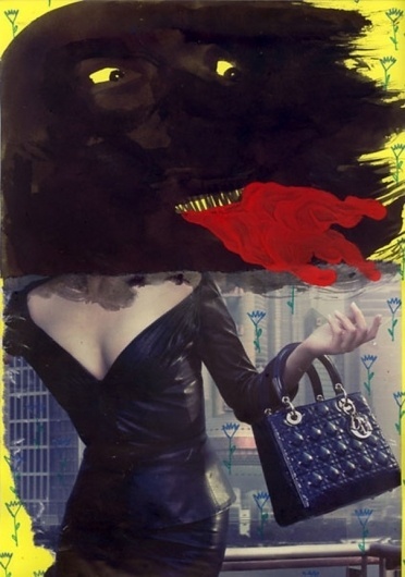 Claudio Parentela's collages #arts