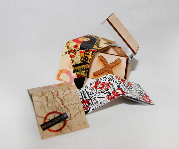 Chase Uvodich #condom #print #design #box #wood #package