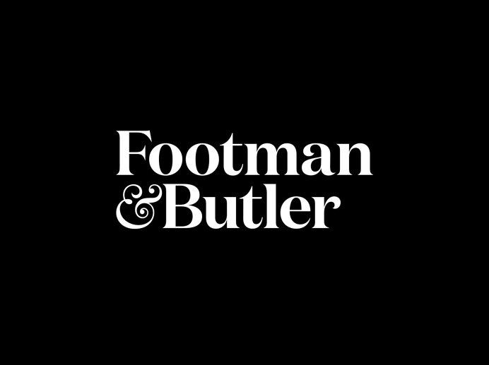 Footman & Butler logo by Branch #logo #logotype #typography #brandidentity #identity #Branch #domainedisplay