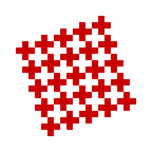 minimalvision 8 – 150 years of Swiss Red Cross #cross #grid #square #minimal #geometric