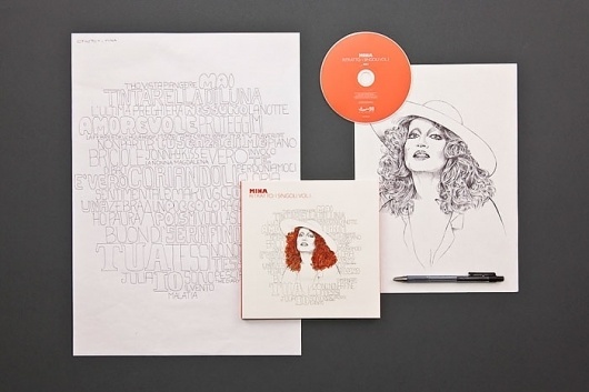 Carosello Records "RITRATTO" Box - The Dieline: The World's #1 Package Design Website -