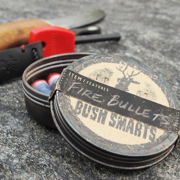 Fab.com | Fire Bolts #old #rough #writing #tin #fire #smarts #hand #bush