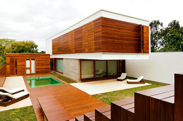Haack House #wood #design #architecture