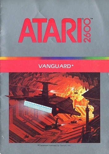 Atari - Vanguard | Flickr - Photo Sharing! #games #video #illustration #manual #booklet