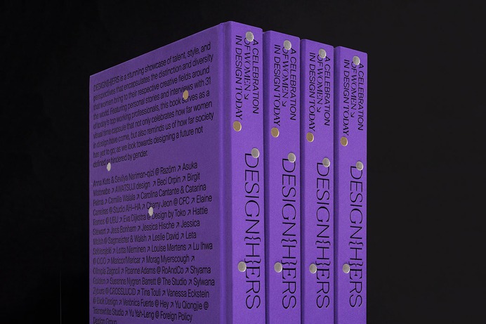 DESIGN{H}ERS Book - Mindsparkle Mag DESIGN{H}ERS is a stunning showcase of up-and-coming talent spanning across a variety of design mediums to highlight the distinction and diversity that women bring to their respective fields. #logo #packaging #identity #branding #design #color #photography #graphic #design #gallery #blog #project #mindsparkle #mag #beautiful #portfolio #designer