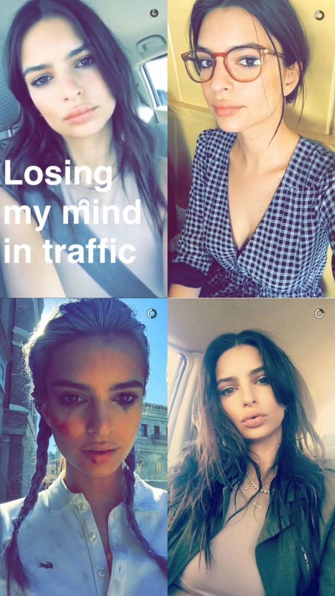 Emily Ratajkowski Snapchat