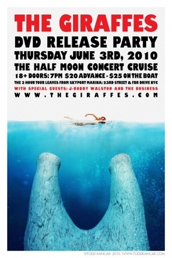 130126.jpg (JPEG Image, 400x600 pixels) #ten #todd #kancar #city #giraffes #octopus #the #ton #poster #music #nyc #york #new