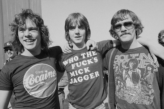 VINTAGE ROCK T-SHIRT SHOTS | SOMETIMES A TEE SAYS IT BETTER « The Selvedge Yard #rock #1979 #stones #shirts