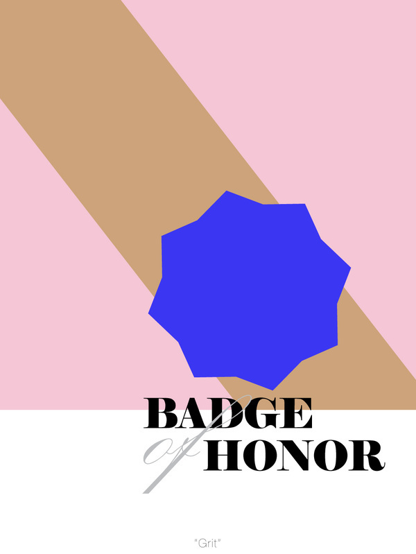 Badge of Honor : Adrineh Asadurian #illustration #poster
