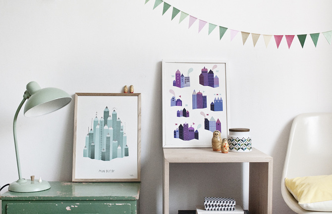 #nordic #design #graphic #illustration #danish #bright #simple #nordicliving #living #interior #kids #room #poster #paper #stonepaper #stati