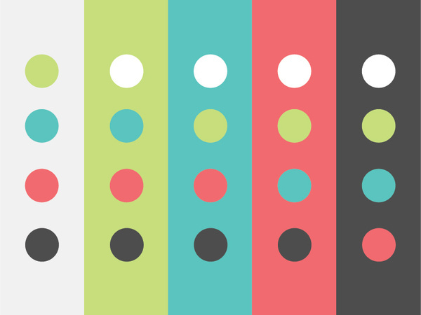 Quantum Dots: Art Print color scheme test #color